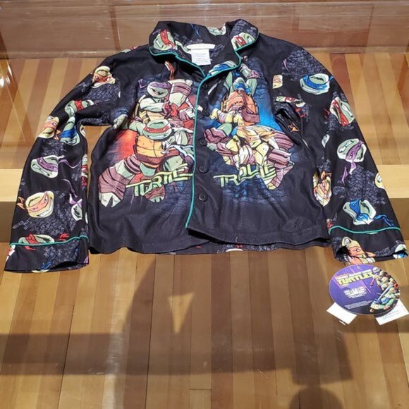 NWT Mario Bros Pyjama + a TMNT Pyjama top (also NWT) - Picture 2 of 8
